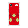 Premium Square Case with MagSafe［ Nordic Argyle - Red ］