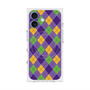 Premium Square Case with MagSafe［ Argyle - Purple ］