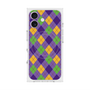 Premium Square Case with MagSafe［ Argyle - Purple ］
