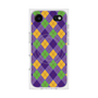 Premium Square Case with MagSafe［ Argyle - Purple ］