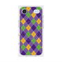 Premium Square Case with MagSafe［ Argyle - Purple ］
