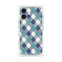 Premium Square Case with MagSafe［ Argyle - Blue ］