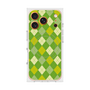 Premium Square Case with MagSafe［ Argyle - Green ］