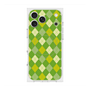 Premium Square Case with MagSafe［ Argyle - Green ］