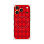 Premium Square Case with MagSafe［ Argyle - Red ］