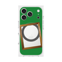 Premium Square Case with MagSafe［ Photo Frame - Green ］