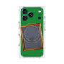 Premium Square Case with MagSafe［ Photo Frame - Green ］