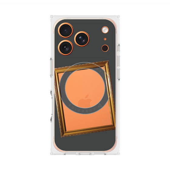 Premium Square Case with MagSafe［ Photo Frame - Gray ］