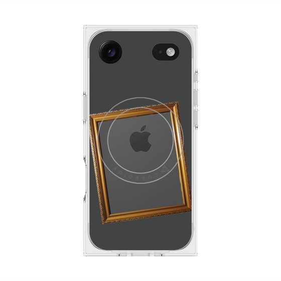 Premium Square Case with MagSafe［ Photo Frame - Gray ］