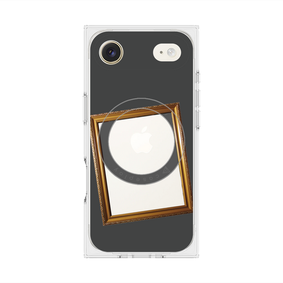 Premium Square Case with MagSafe［ Photo Frame - Gray ］