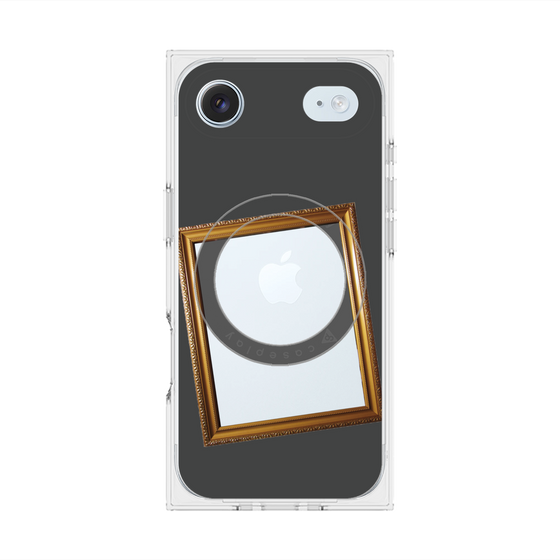 Premium Square Case with MagSafe［ Photo Frame - Gray ］