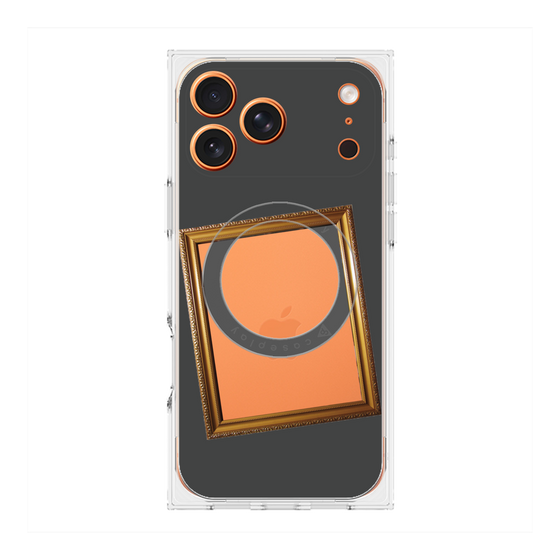 Premium Square Case with MagSafe［ Photo Frame - Gray ］