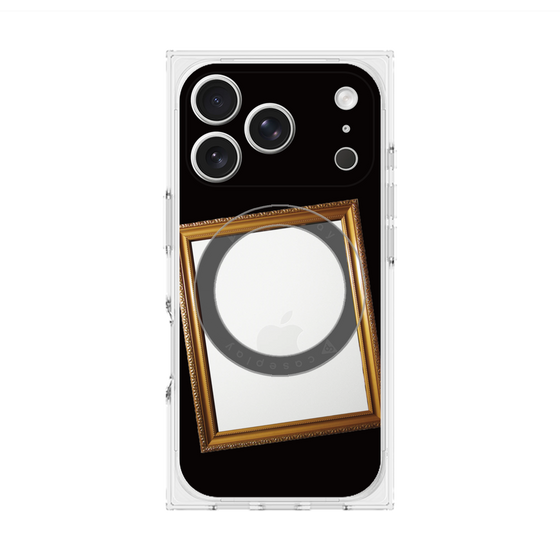 Premium Square Case with MagSafe［ Photo Frame - Black ］