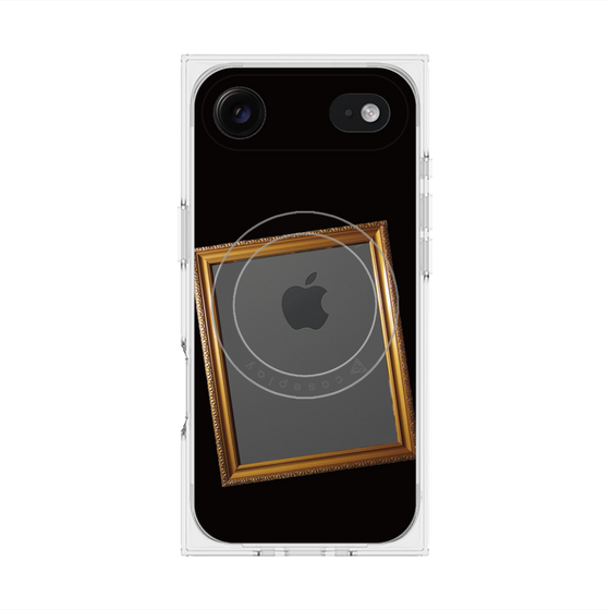 Premium Square Case with MagSafe［ Photo Frame - Black ］