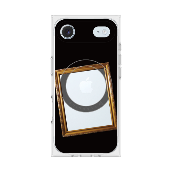 Premium Square Case with MagSafe［ Photo Frame - Black ］