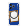 Premium Square Case with MagSafe［ Photo Frame - Blue ］