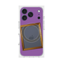 Premium Square Case with MagSafe［ Photo Frame - Purple ］