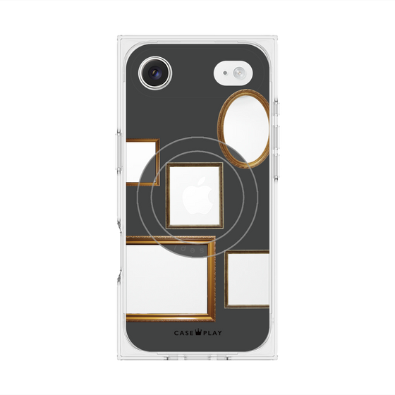 Premium Square Case with MagSafe［ Photo Frames - Gray ］