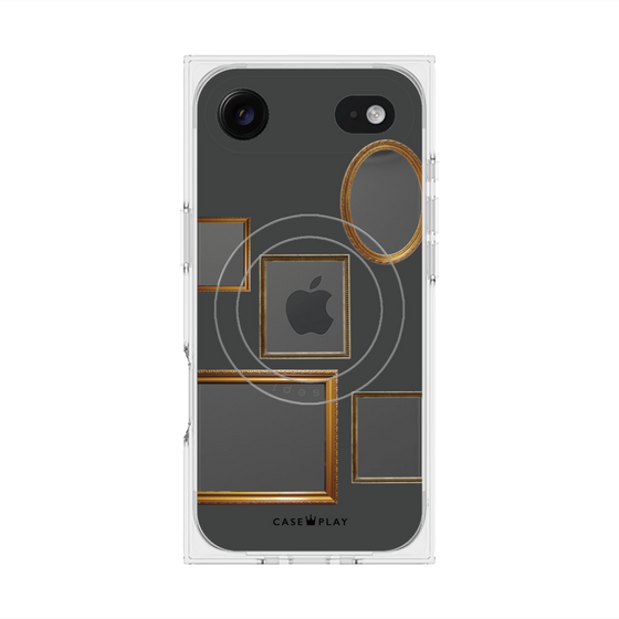 Premium Square Case with MagSafe［ Photo Frames - Gray ］