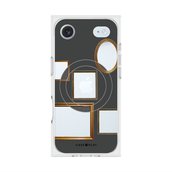 Premium Square Case with MagSafe［ Photo Frames - Gray ］