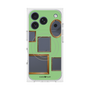 Premium Square Case with MagSafe［ Photo Frames - Light Green ］