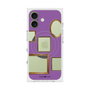 Premium Square Case with MagSafe［ Photo Frames - Purple ］
