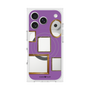 Premium Square Case with MagSafe［ Photo Frames - Purple ］