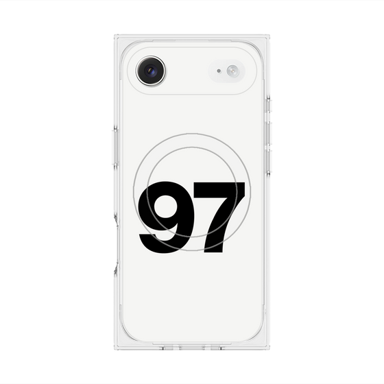 Premium Square Case with MagSafe［ No.97 - White ］