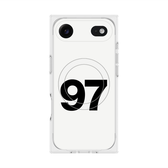 Premium Square Case with MagSafe［ No.97 - White ］