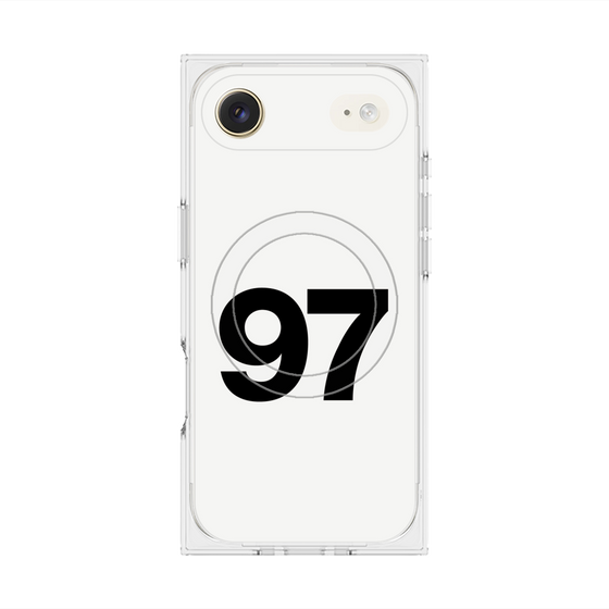 Premium Square Case with MagSafe［ No.97 - White ］