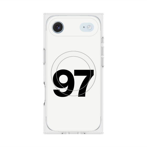 Premium Square Case with MagSafe［ No.97 - White ］