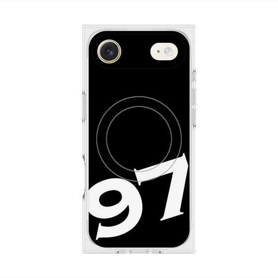 Premium Square Case with MagSafe［ No.97 - Black ］