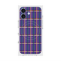 Premium Square Case with MagSafe［ Tartan Check - Purple ］