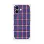 Premium Square Case with MagSafe［ Tartan Check - Purple ］