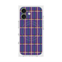 Premium Square Case with MagSafe［ Tartan Check - Purple ］
