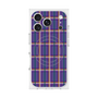 Premium Square Case with MagSafe［ Tartan Check - Purple ］
