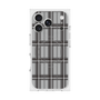 Premium Square Case with MagSafe［ Tartan Check - Gray ］