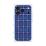 Premium Square Case with MagSafe［ Tartan Check - Blue ］