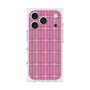 Premium Square Case with MagSafe［ Tartan Check - Pink ］