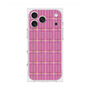 Premium Square Case with MagSafe［ Tartan Check - Pink ］