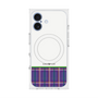 Premium Square Case with MagSafe［ CASEPLAY Tartan Check - Purple ］