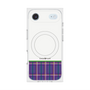Premium Square Case with MagSafe［ CASEPLAY Tartan Check - Purple ］