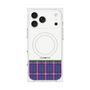 Premium Square Case with MagSafe［ CASEPLAY Tartan Check - Purple ］