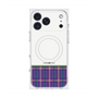 Premium Square Case with MagSafe［ CASEPLAY Tartan Check - Purple ］