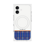 Premium Square Case with MagSafe［ CASEPLAY Tartan Check - Blue ］