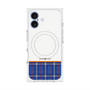 Premium Square Case with MagSafe［ CASEPLAY Tartan Check - Blue ］