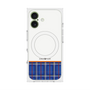 Premium Square Case with MagSafe［ CASEPLAY Tartan Check - Blue ］