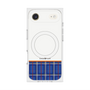 Premium Square Case with MagSafe［ CASEPLAY Tartan Check - Blue ］