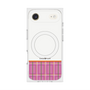 Premium Square Case with MagSafe［ CASEPLAY Tartan Check - Pink ］