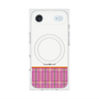 Premium Square Case with MagSafe［ CASEPLAY Tartan Check - Pink ］